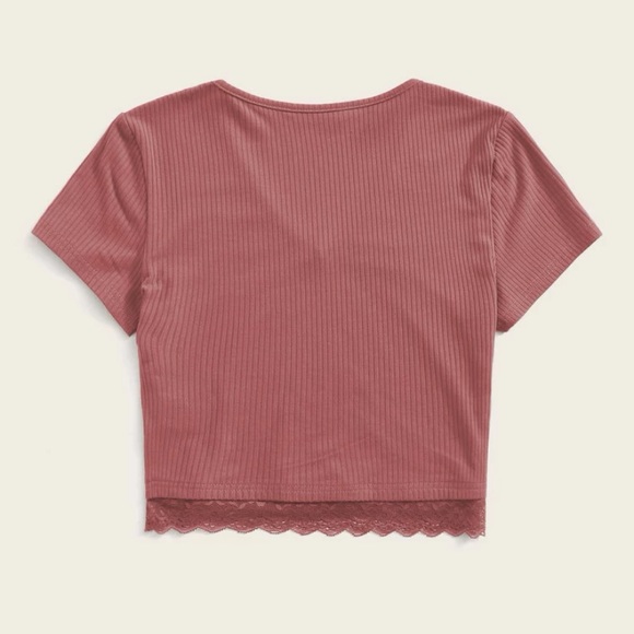 SHEIN Pink crop top - Picture 9 of 12